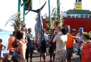 Fischereiwettbewerb in Fare